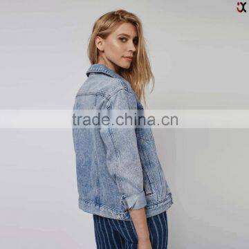 Latest Trend Jeans Girls Blue Fashion Denim Overall (JXA046) photo-2