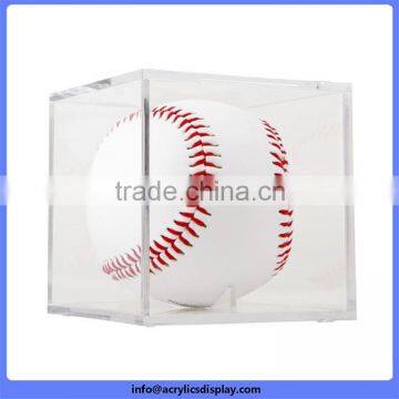 Top level promotional clear acrylic ball display boxes