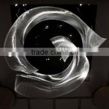 2013 glass art decoration building glass art lighting hotel lighting