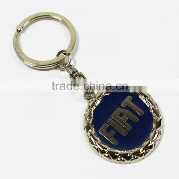 wholesale Cheap car logo keychain/custom metal keychain