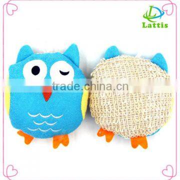 Factory supply baby cellulose absorbent bath sponge pad