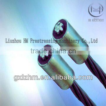 prestressed steel strand full-bundle extrusion anchorage