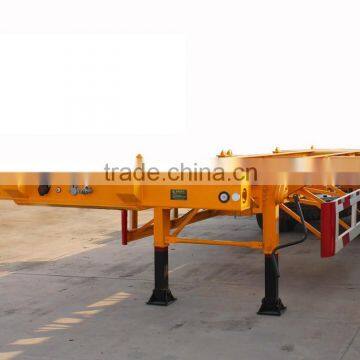 Skeleton Container Transport Semi Trailer on Sale photo-5