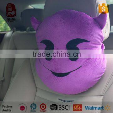 wholesale plush toys lovely emoji pillow car pillow