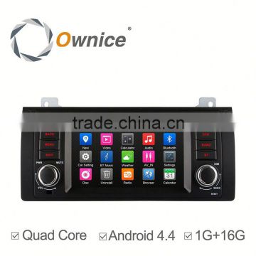 Capacitive screen Quad core Android 4.4 car GPS navi for BMW E39 M5 with 1G RAM 16G rom steering wheel