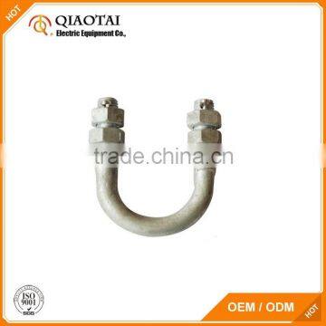 High quality hot dip galvanized u bolt saddle clamps