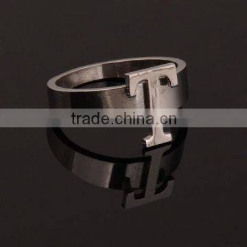 Ring with Letter Design