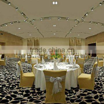 100% Pure New Zealand Wool Carpets, Red Pattern Carpet, Restaurant Carpet photo-5