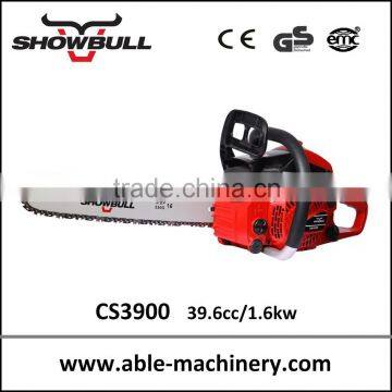 CE approved light weight 40cc gasoline chainsaw 1hp/2.1hp