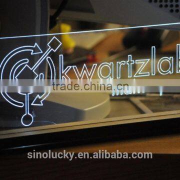 Acrylic Edge Lit LED Sign