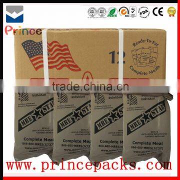 New products, mre meals ready to eat from china bag factory