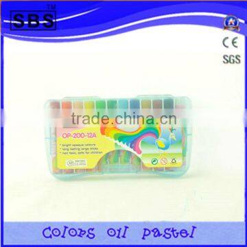 12 color tube paint oil pastel art for kids