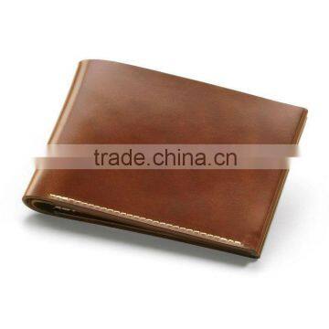 durable men brown leather wallet