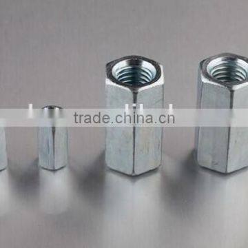 high quality white zinc plated formwork hex nut made in chin