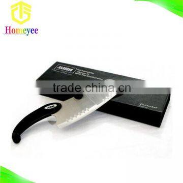 High quality Germany kitchen knife freezing knife with Black ABS handle