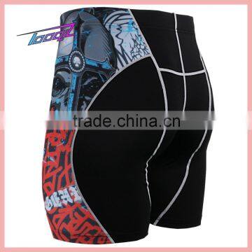 Nylon Elastane Factory Shorts Compress Gym Tights For Men photo-3