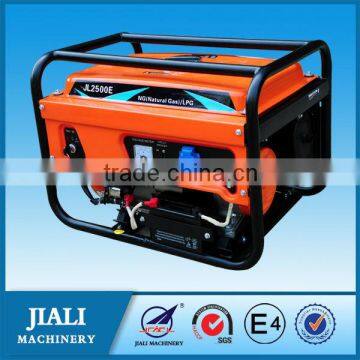 new products lpg natural gas generator JL-2500E