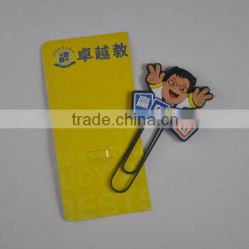 educational students promotional 3d pvc rubber bookmarks with your logo