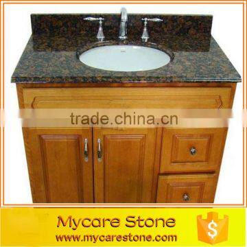 Factory supply cost effective popular design granite vanity top