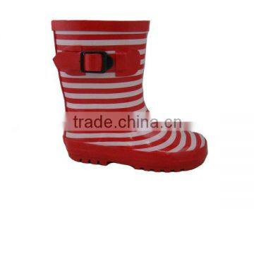 Popular knee rubber wellington boots for children