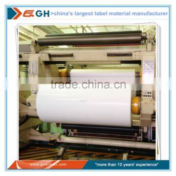 Laminated Thermal label rolls as raw material for baggage tag and high quality logistic labels