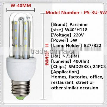 Jiangmen Parshine LED Light 3U 220V 5w Led Corn Light Energy Saving Light photo-3