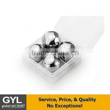 fast delivery stainless steel 304 ice cube, no melting, efficent,food contact safe, stainless steel ice, no melting ice