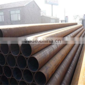 DIN st37 carbon seamless steel pipe beveled end