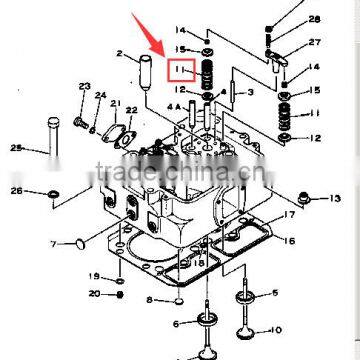 6127-41-4410 6127-41-4410 Cylinder Head Spring S6D155-4 Engine
