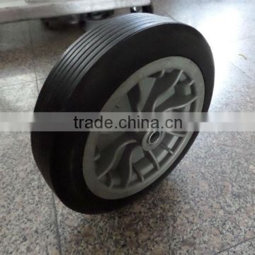 12 inch solid rubber wheel /hand truck wheels/hand trolley wheel