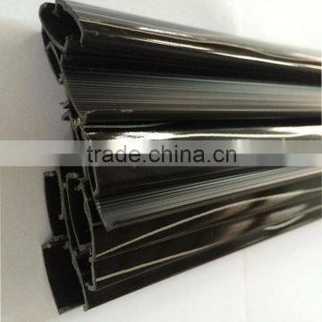 plastic u shape flat rubber band edging for furniture