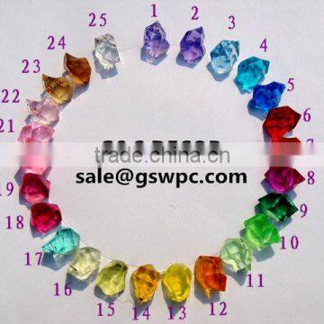 acrylic ice stone for vase filler