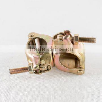 Pressed Scaffolding Pipe Swivel Coupler t bolt Fixed Couplers