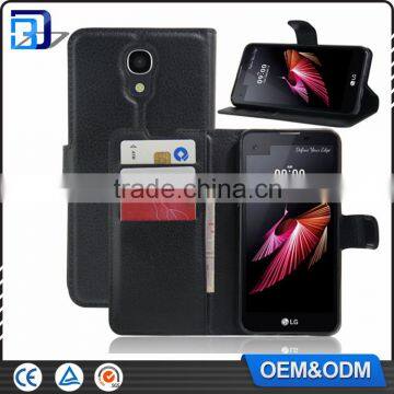 Best Selling For LG X Screen Leather Case, Lychee Skin Wallet Leather Case For LG X Screen Filp Cover photo-6