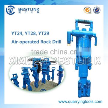 Mining and Quarrying Drilling Machine Air-operated Rock Drill