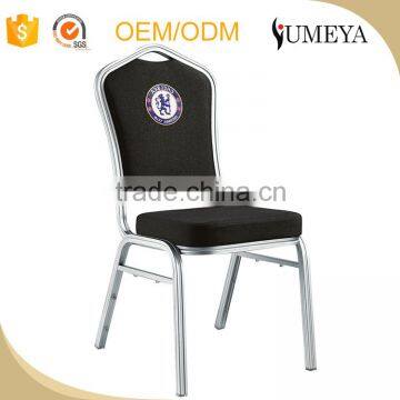 Wholesale stacking hotel aluminum tube banquet chair for sale