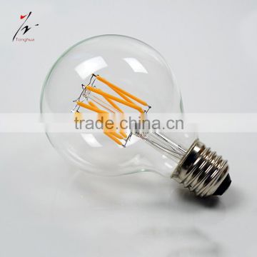 Dimmable LED Edison Filament Bulb 2W 4W 6W 8W G95 110V 220V