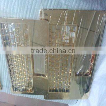 100% Original High Quality for Macbook Luxury 24ct Gold Covers Replacement Housing Spare Parts photo-5