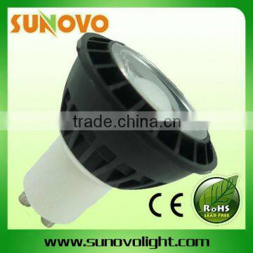 black 5W GU10 LED SPOT LIGHT