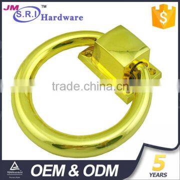 golden ring drawer knob and handle/ door knocker