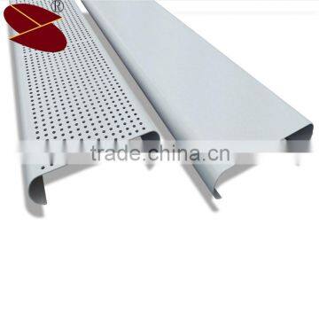 Environmental White Perforated Decoration False Strip Ceiling