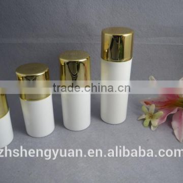 100ml empty cosmetic pump bottle and cream