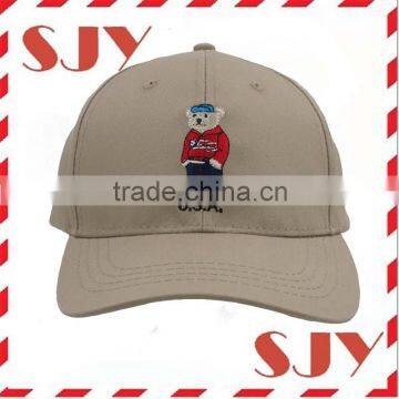 Custom made cotton embroidered logo desinged promotional baseball cap