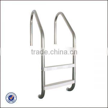 P1840 Extendable Swimming Pool Stainless Steel Ladder With Plastic 2/3/4 Steps for In-ground Pool photo-2