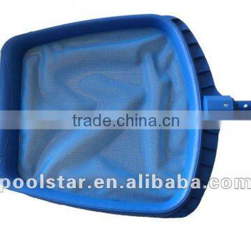 Ocean Blue Flat Swimming Pool Skimmers, Plastic Heavey Duty Leaf Rake