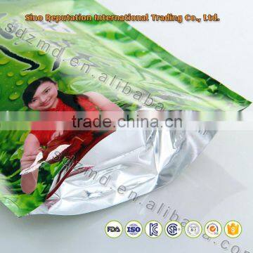 Good Quality Stand up Aluminium Foil Tea Bags With Zipper Top on Hot Sale photo-2
