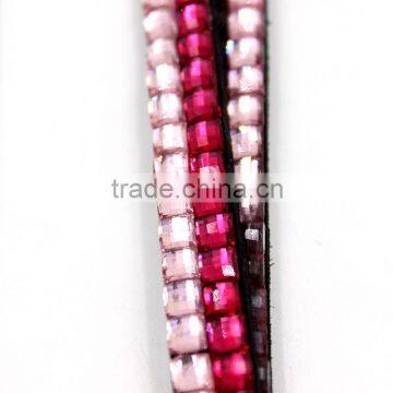 Fashion Goody Rhinestone Crystal Mobile Phone Strings With Tendrils Buckle