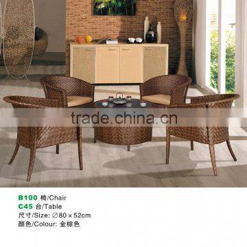 New design modern rattan dining chair