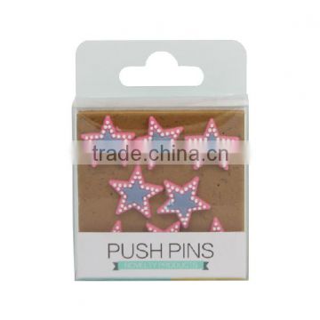 star shaped push pins/novel pins /high quality