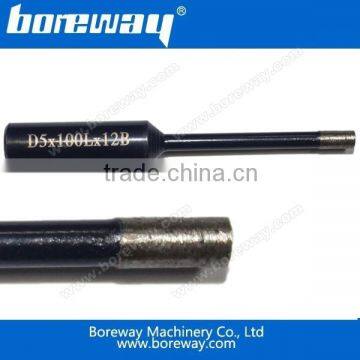 Diameter 5mm diamond tip drill bits